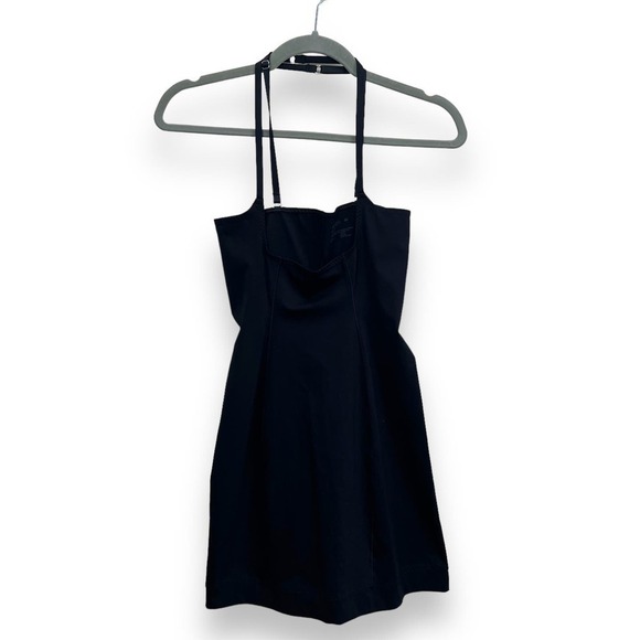 Hanro Shapewear Dress Womens XL Black Body Shaping Slip Micro Fiber Bustless - Picture 2 of 9